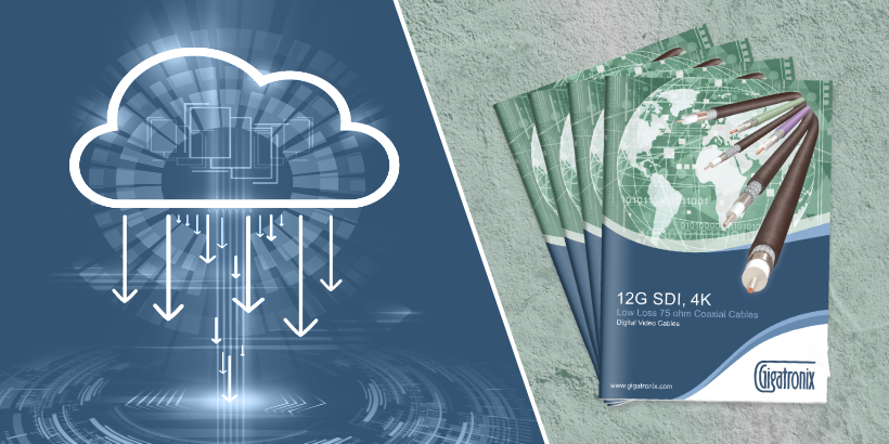 Brochure Download 12G SDI 4K Cable