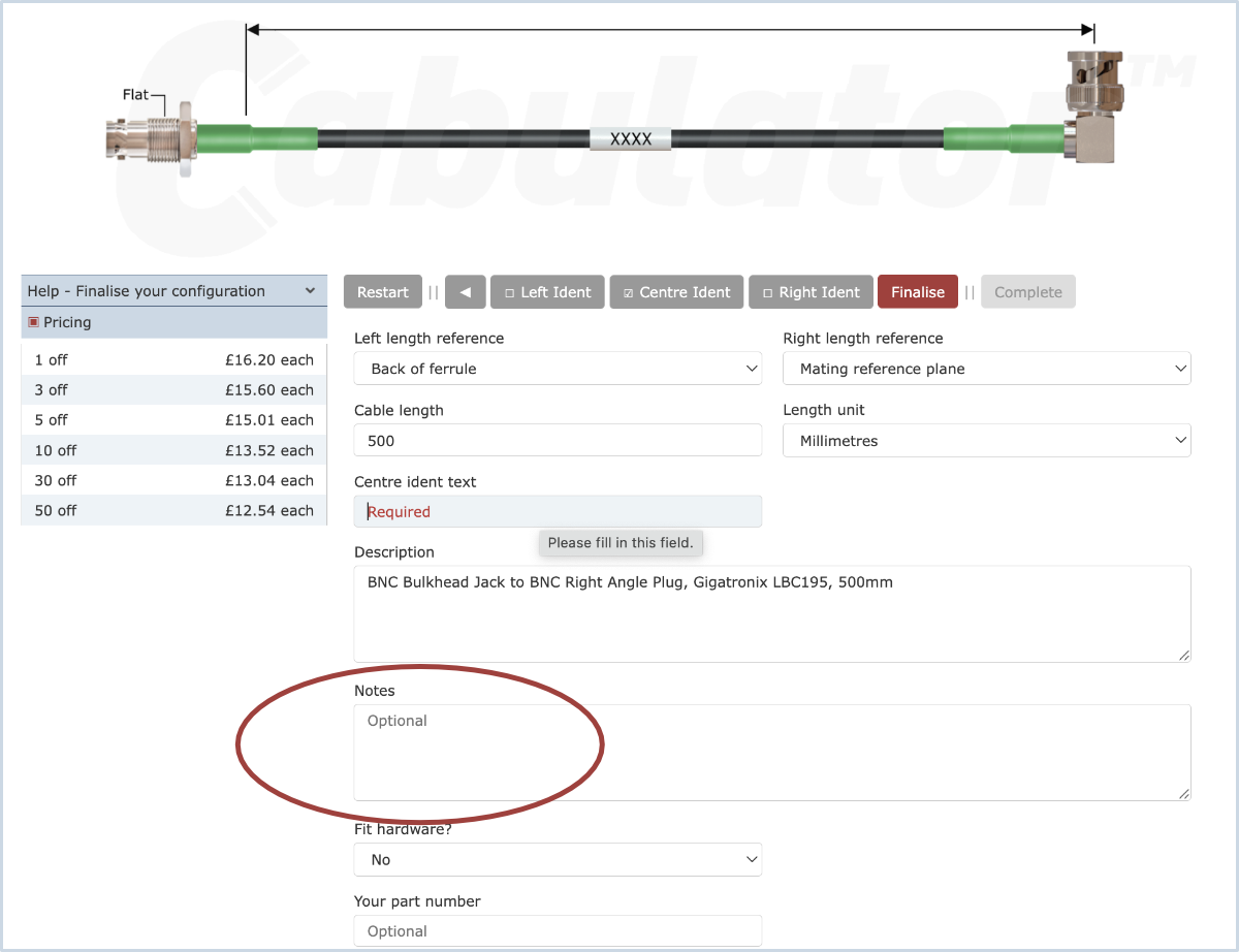 Cab Help, Adding Notes