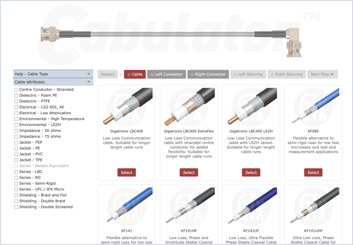Cab Help, view Cable