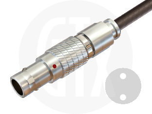 0B Series Circular Push-Pull Cable Plug