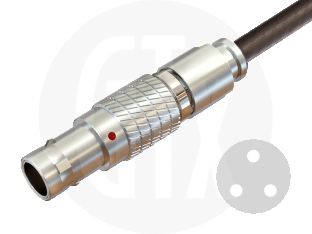 0B Series Circular Push-Pull Cable Plug