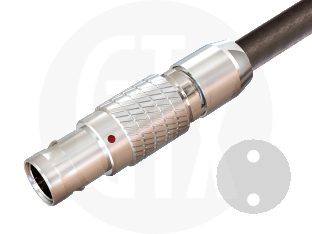 1B Series Circular Push-Pull Cable Plug