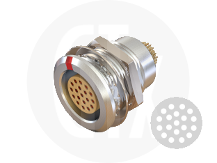 2B Series Panel Mount Socket