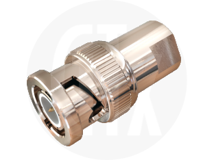 BNC Plug to FME Plug Interseries Adaptor, front view