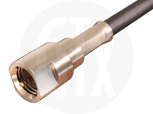 FME Crimp Plug, terminated on cable