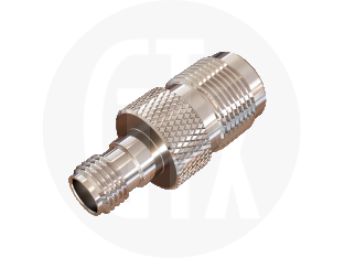 SMA Jack to TNC Jack Interseries Adaptor, front view