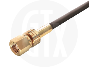 SMC Crimp Plug, terminated on cable
