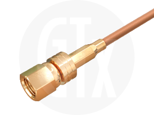 SMC Crimp Plug, terminated on cable