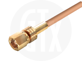 SMC Crimp Plug, terminated on cable