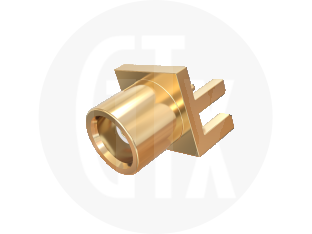 MCX End Launch Jack, front view