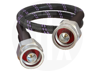 N Type Plug to N type Plug, KF026TS Gigatronix Precision Test Grade Microwave Cable, 610mm