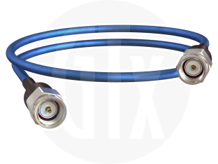 SMA Plug to SMA Plug, Gigatronix KF085 Microwave Cable, 150mm