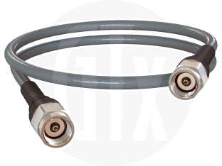 2.4mm Plug to 2.4mm Plug, Gigatronix KF141HP Microwave Cable, 610mm