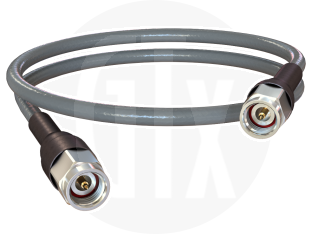 2.92mm Plug to 2.92mm Plug, Gigatronix KF141HP Microwave Cable, 610mm