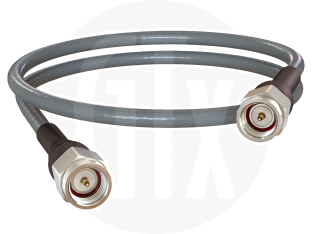 SMA Plug to SMA Plug, Gigatronix KF141HP Microwave Cable, 610mm