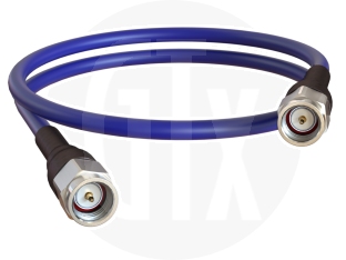 SMA Plug to SMA Plug, Gigatronix KF141UF Microwave Cable, 610mm