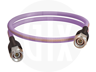 2.92mm Plug to 2.92mm Plug, Gigatronix KF157UHP Microwave Cable, 610mm