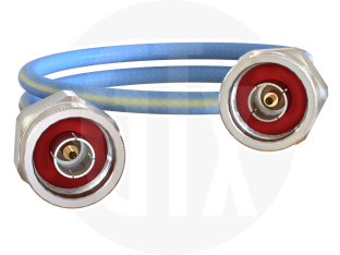 N Type Plug to N Type Plug, Gigatronix KF181HP Microwave Cable, 610mm