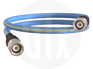 SMA Plug to SMA Plug, Gigatronix KF181HP Microwave Cable, 610mm