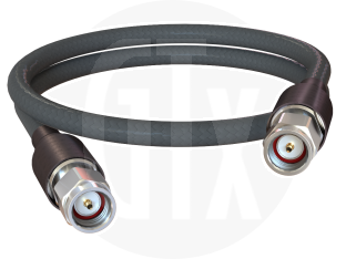 SMA Plug to SMA Plug, Gigatronix KF189UHP Microwave Cable, 610mm