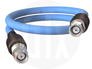 SMA Plug to SMA Plug, Gigatronix KF240 Microwave Cable, 300mm